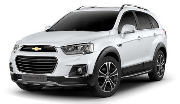 Thông tin và giá bán các dòng xe Chevrolet Captiva 